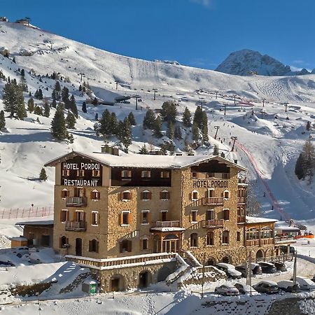 Hotel Pordoi Passo Pordoi Vegetarian Hotel Canazei Exterior foto