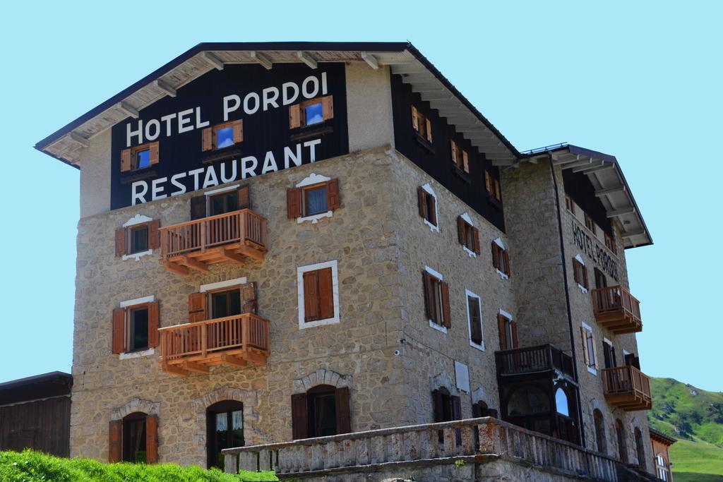 Hotel Pordoi Passo Pordoi Vegetarian Hotel Canazei Exterior foto